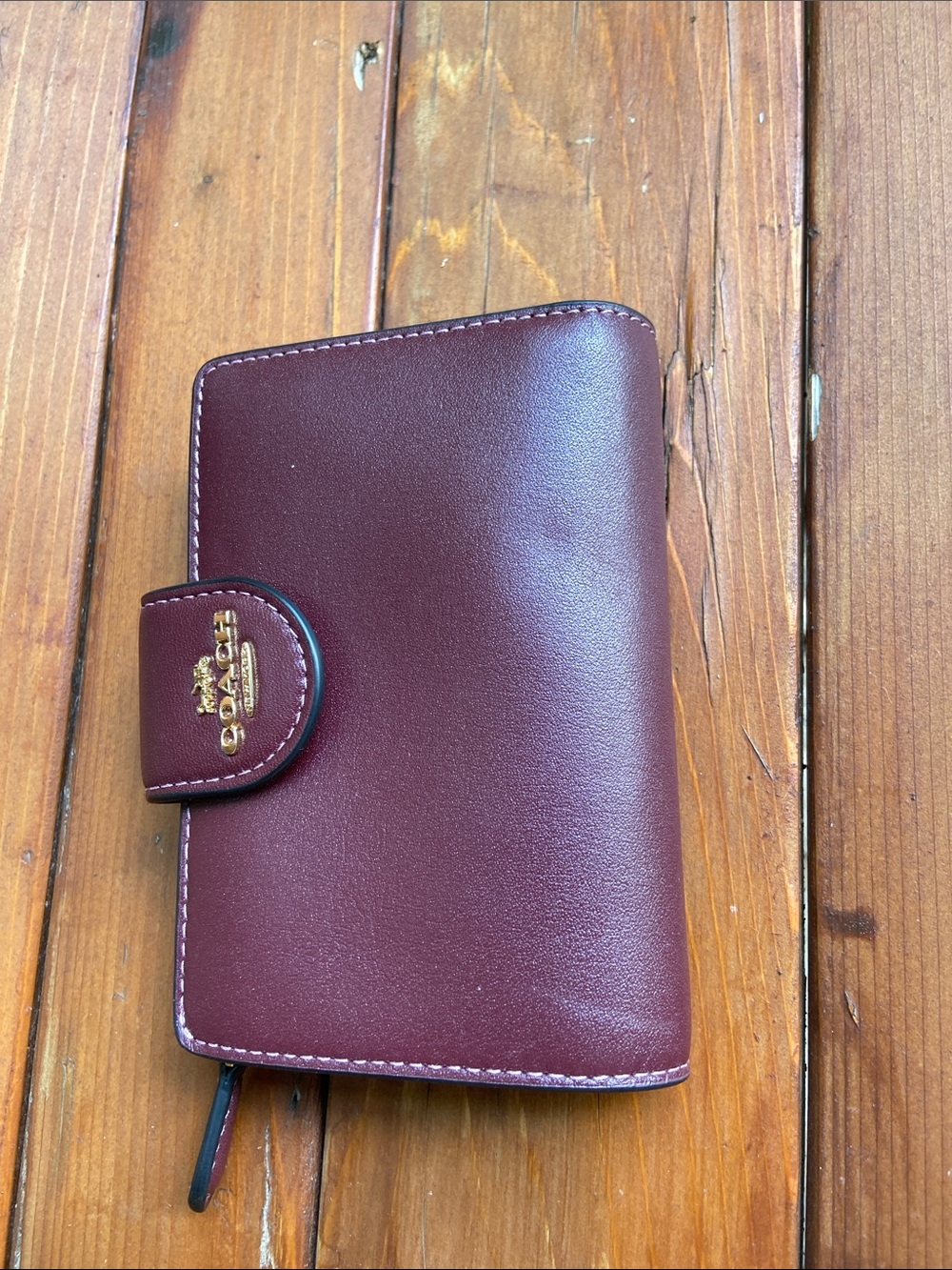 Coach leather wallet
